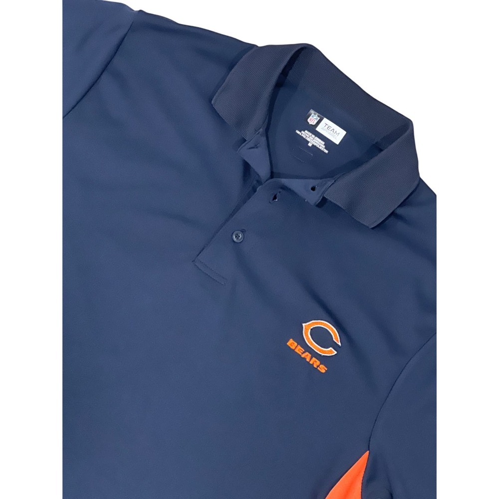 Chicago‎ Bears Golf Shirt, Size Medium, 843-W